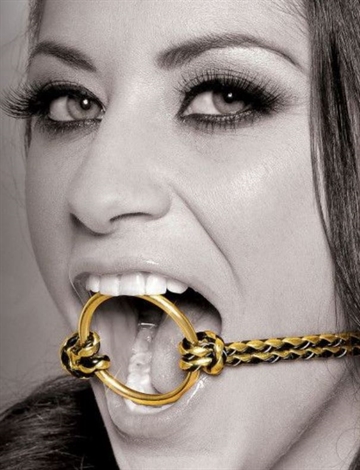 Fetish Fantasy Gold Open Mouth Gag