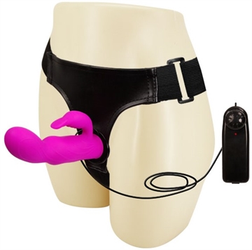 Ultra Strap-on silikone dildo vibrator 52-105cm