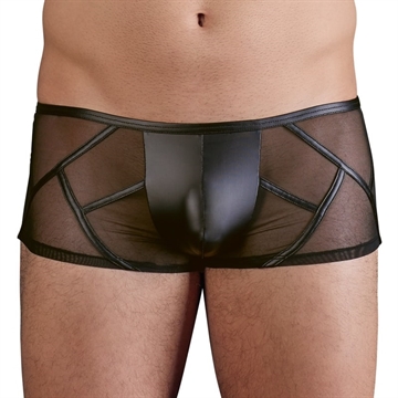 NEK Læderlook mesh herre boxershorts