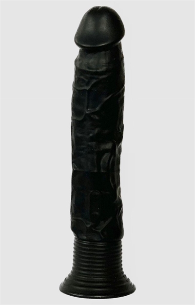 WOLT W-476  LuLu #2 Sort hård silikone vibrator dildo