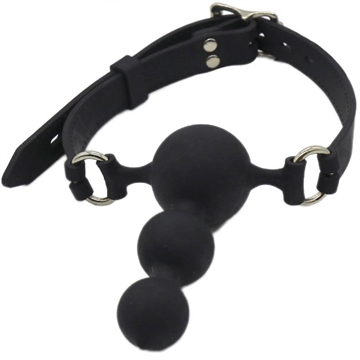 Tight Bond Silikone gag sorte kugler 40mm.