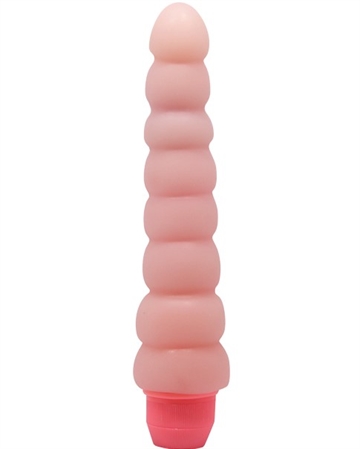 WOLT W-402  Natur Skin Bubble flexibone vibrator dildo