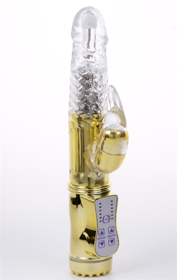 Luksus Vibe Gold Bunny pearldriver