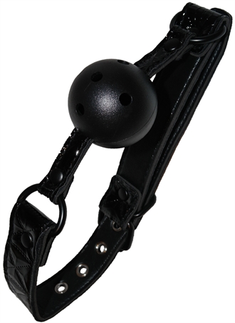 Luxury Fetish Ball gag  i sort